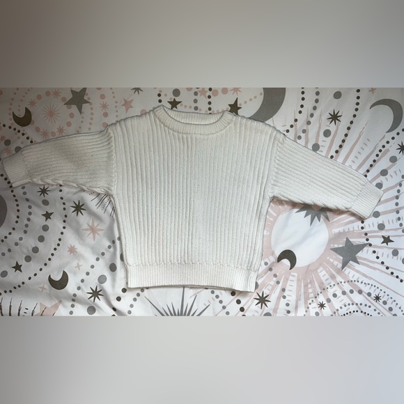 Chunky Heavy Knit Baby Sweater 3 - 6 months - Picture 2 of 6